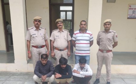 कार में अवैध अफीम तस्करी करते तीन आरोपी गिरफ्तार, 02 किलो अवैध अफीम जब्त