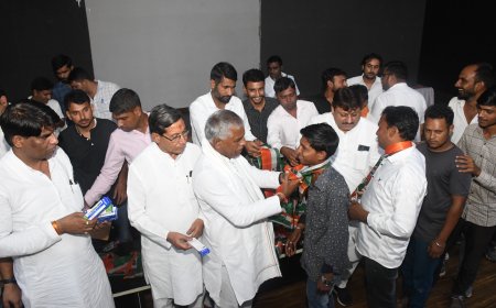 विपक्ष नफरत की राजनीति करते है कांग्रेस मोहब्बत की राजनीति