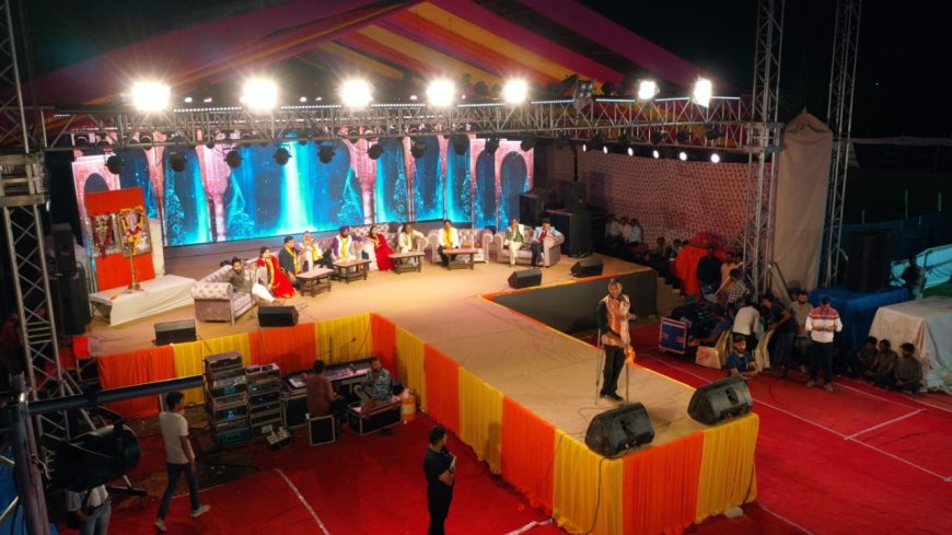 खिल भारतीय विराट कवि सम्मेलन, भजन संध्या और सांस्कृतिक कार्यक्रमों का आयोजन