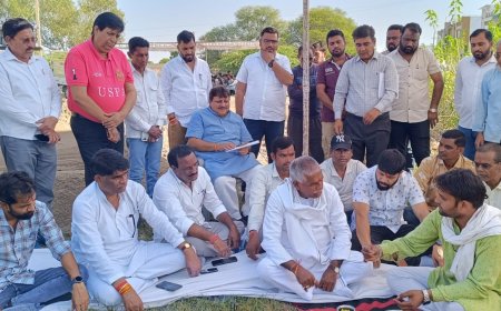 चितौड़गढ़ जिला मुख्यालय पर विवेकानंद यूथ हॉस्टल का   महेशपुरम में भूमि पूजन 