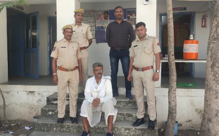 घर में बनी स्कीम में छुपा कर रखी 7 किलो 760 ग्राम अवैध अफीम के साथ मुख्य आरोपी गिरफतार