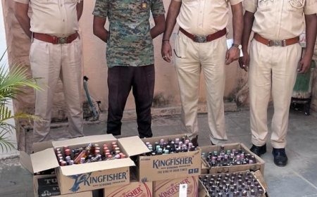 अवैध शराब के खिलाफ पुलिस सख्त    20 टीमों ने 16 स्थानों पर दी दबिश 17 आरोपी  गिरफ्तार 