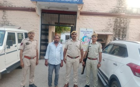 मादक पदार्थों की तस्करी में शामिल   ईनामी बदमाश गिरफ्तार 