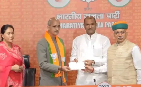 मेवाड को साधने के लिए मास्टर स्ट्रोक  : लक्ष्य से दूर भाजपा, विश्वराज सिंह ने थामा भाजपा का दामन