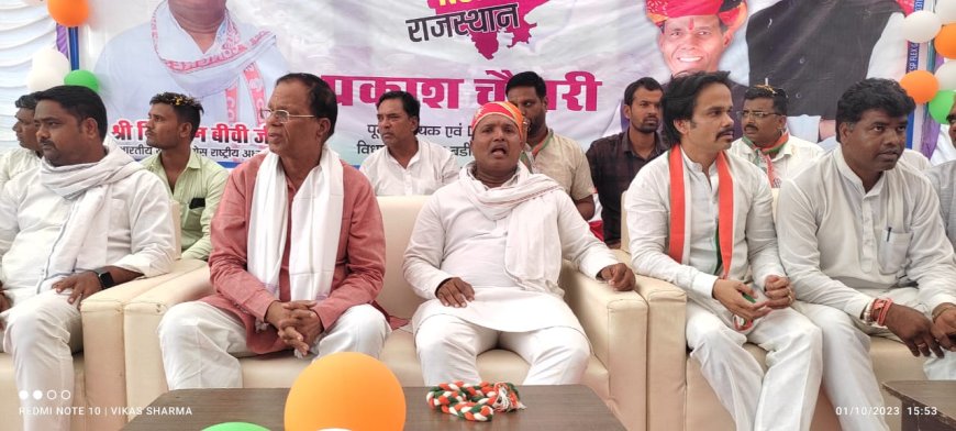 बड़ी सादड़ी में किसान सम्मेलन का किया गया आयोजन