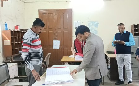 सभी अधिकारी-कर्मचारी प्रातः 9:30 बजे कार्यालय में आवश्यक रूप से उपस्थित हो 