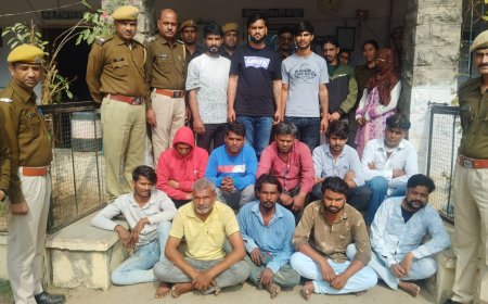 वांछित अपराधियों की धरपकड़ में चित्तौड़गढ़ पुलिस की बड़ी कार्यवाही 