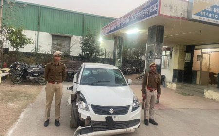 स्वीफ्ट कार से 108 किलोग्राम अवैध डोडा चुरा जब्त