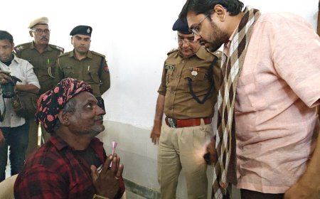 जनसुनवाई में आया मांडल तालाब में गंदे पानी की निकासी का मामला, जिला कलक्टर ने मौके पर जाकर की प्रकरण की जांच