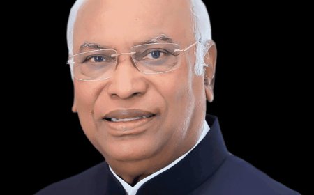 कांग्रेस   के  राष्ट्रीय अध्यक्ष मल्लिकार्जुन खड़गे   4 अप्रैल को चितौड़गढ़ में