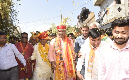 मोदी गारंटी, देश-प्रदेश और चित्तौड़गढ़ के सर्वांगीण विकास की गारंटी - सीपी जोशी