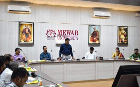 मेवाड़ यूनिवर्सिटी प्रदेश भर में खोलेगी स्किल डेवलपमेंट सेंटर