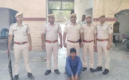 मादक पदार्थ तस्करी में तीन साल से फरार ईनामी बदमाश गिरफ्तार 