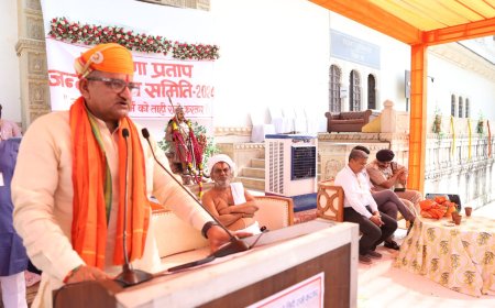 राष्ट्रभक्ति की पावन तीर्थस्थली है चित्तौड़गढ़ दुर्ग -  निम्बाराम