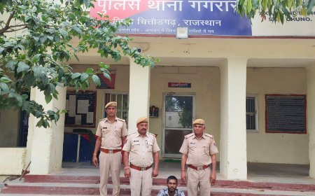 एक पिस्टल मय मैग्जीन तथा पांच जिंदा कारतुसत सहित 1 आरोपी गिरफ्तार ,एक क्रेटा कार जब्त 