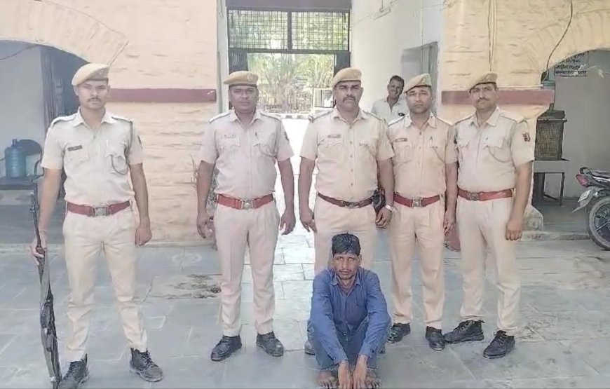 मादक पदार्थ तस्करी में तीन साल से फरार ईनामी बदमाश गिरफ्तार