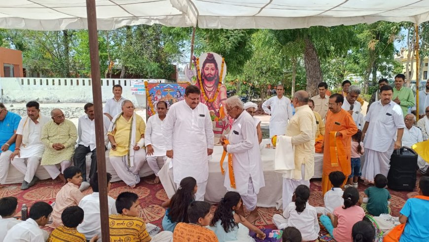 प्रथम 10 दिवसीय संस्कार शिविर का समापन