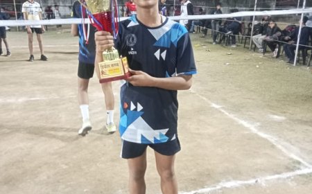 कुणाल जीनगर ऋषभ खटीक शशांक शर्मा राष्ट्रीय प्रतियोगिता में राज्य का प्रतिनिधित्व करेगे