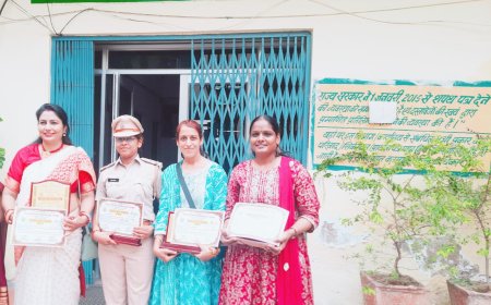 डॉ पारूल, सोनम, लाजवंती, डाॅ अनीता को ब्रांड एंबेसेडर सम्मान*