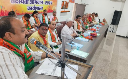 भाजपा का सदस्यता अभियान सर्वस्पर्शी सर्वव्यापी होगा- जितेंद्र गोठवाल 