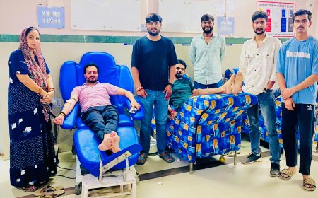 प्रसूता की जान बचाने के लिए रात 1 बजे दौड़े ये दो युवक