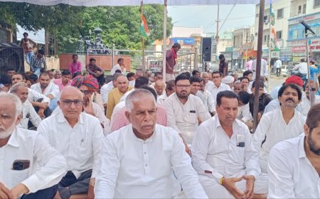 गांव में नहीं मिल रही है बिजली किसान हो रहा है परेशान कांग्रेस उत्तरी आंदोलन पर