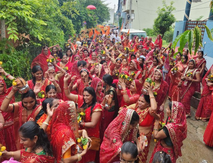 समता नगर शिकारवाडी में गणेश महोत्सव का आगाज