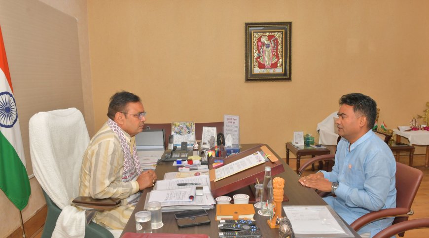 चंद्रभान मिले मुख्यमंत्री से कहां खेतों की गिरदावरी होनी चाहिए