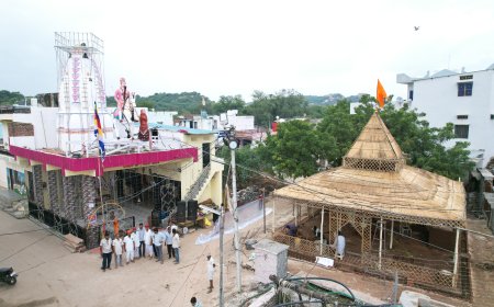 श्री वीर तेजाजी महाराज के मंदिर पर स्वर्ण कलश प्राण प्रतिष्ठा महोत्सव 6 नवम्बर से, अजोलिया का खेड़ा में होगा 5 दिवसीय भव्य आयोजन