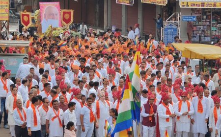 श्री जैन दिवाकर जन्म जयंती महोत्सव धूमधाम से मनाया- शोभायात्रा में उमड़े दिवाकर भक्त, गूंजे जयकारे