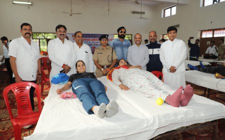 चित्तौड़ ने किया मां के नाम ऐतिहासिक 1357 यूनिट रक्तदान