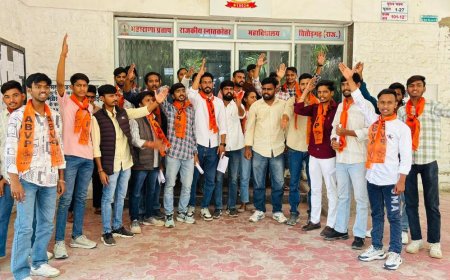 एबीवीपी ने दिया पांच सूत्री मांगों को लेकर ज्ञापन