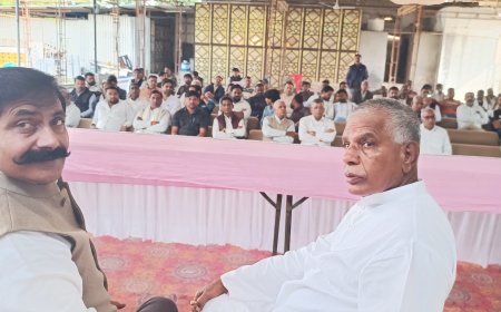 एआईसीसी एवं पीसीसी के निर्देशानुसार SIR को लेकर ब्लॉक स्तरीय प्रशिक्षण शिविर सम्पन्न