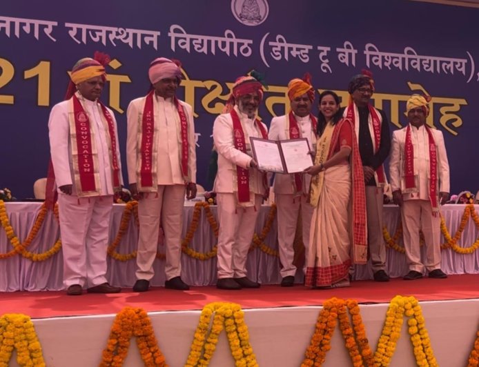 निराश्रित बालगृहों पर शोध करने वाली चंचल सुखवाल को पी.एच.डी. की उपाधि