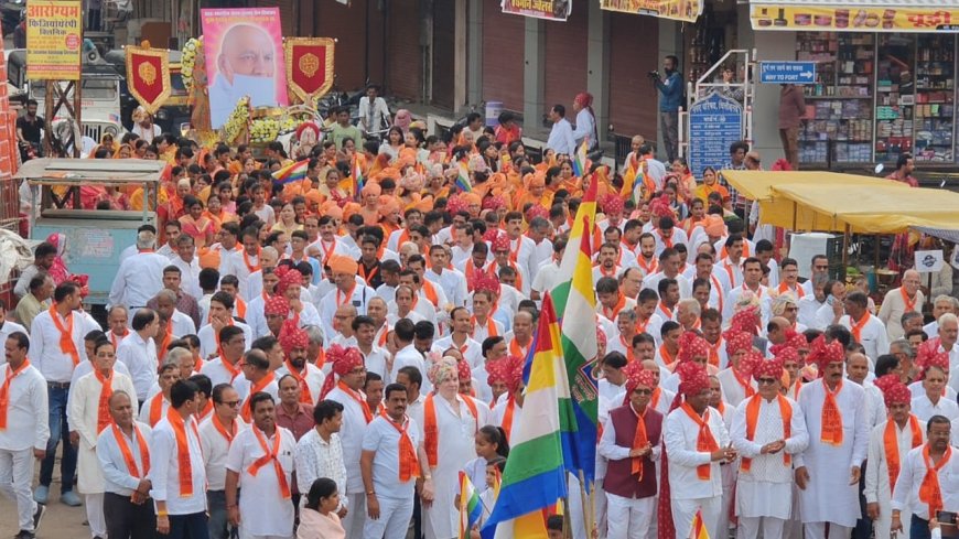 श्री जैन दिवाकर जन्म जयंती महोत्सव धूमधाम से मनाया- शोभायात्रा में उमड़े दिवाकर भक्त, गूंजे जयकारे