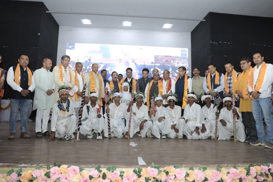 बिरसा मुंडा जयंती के 150 वें वर्ष पर जिला स्तरीय समारोह आयोजित