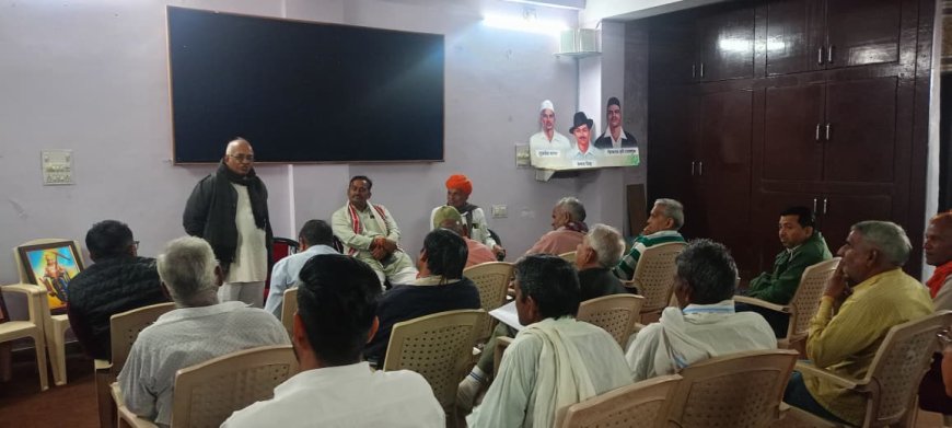 मुंगफली तोल, आपदा राहत,रासायनिक उर्वरक, बिजली एवं मण्डी अववस्था को लेकर नाराज़गी जताई: भारतीय किसान संघ