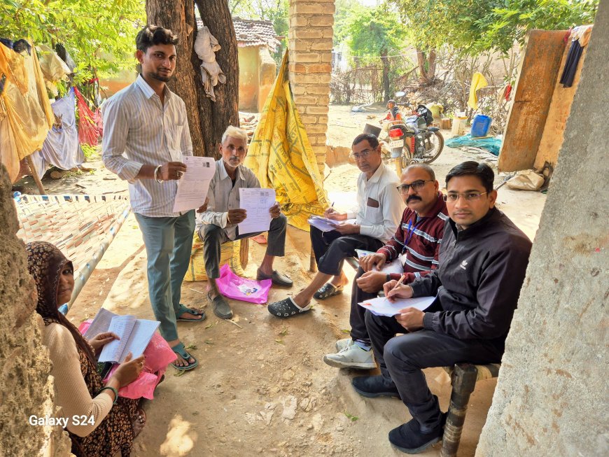 जिले ने पकड़ी रफ्तार, सिर्फ 13 प्रतिशत गणना पत्र की अपलोडिंग बाकी