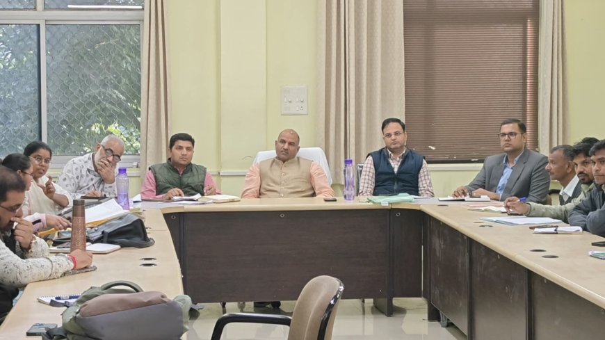 राष्ट्रीय स्वदेशी महोत्सव की तैयारियों को लेकर सांसद ने की समीक्षा बैठक