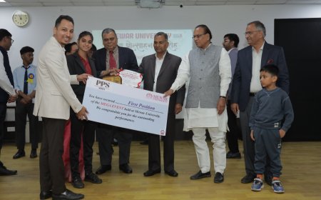 मेवाड़ विश्वविद्यालय में प्रतिभा प्रोत्साहन समारोह सम्पन्न