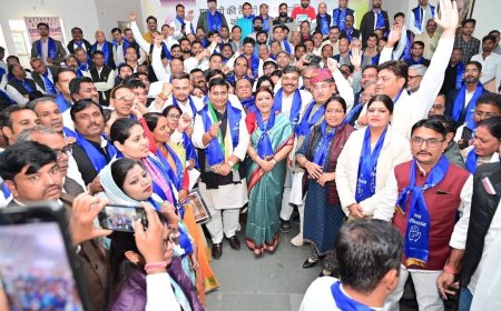 दिल्ली महारैली को लेकर प्रदेश कांग्रेस की बैठक सम्पन्न