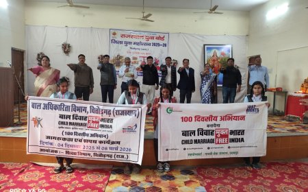जिले को बाल विवाह मुक्त बनाने के लिए युवाओं को आगे आना होगा – सीडीईओ