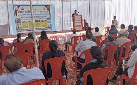 संभाग स्तरीय आरोग्य मेला बना समग्र स्वास्थ्य सेवाओं का केंद्र