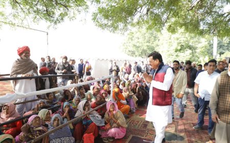 निंबाहेड़ा में हरीश आंजना एजुकेशन सोसायटी का सेवा संकल्प, पहले ही दिन 1500 से अधिक मरीजों को मिला शिविर का लाभ