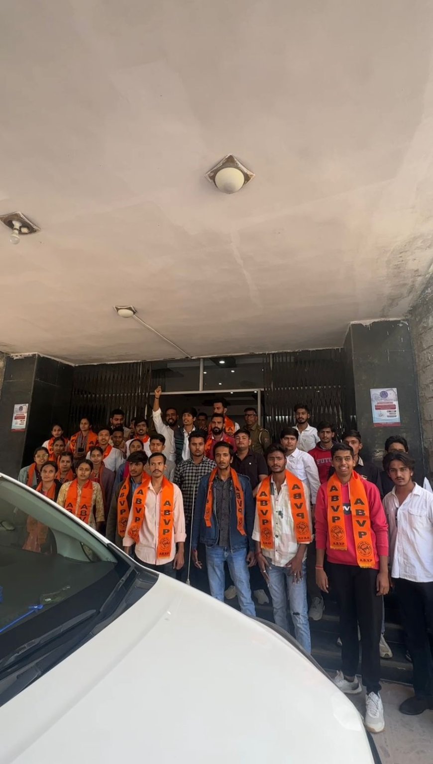 एबीवीपी चित्तौड़ नगर इकाई ने कोचिंग संस्थानों की समस्याओं को लेकर जिला कलेक्टर को सौंपा ज्ञापन