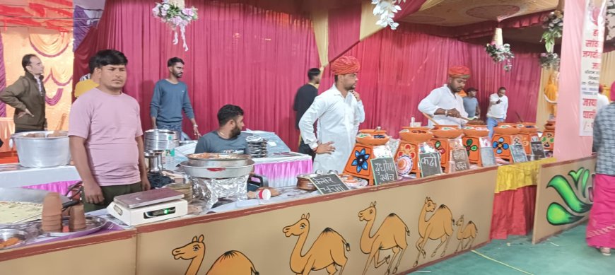 राष्ट्रीय स्वदेशी मेले में राजस्थानी ढाबा व ‘खुशी राजीविका’ पर स्वदेशी भोजन की धूम