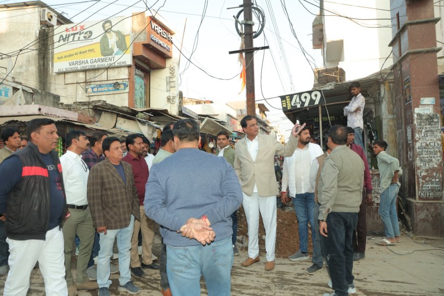 विधायक कृपलानी ने 5 घंटे तक किया विकास कार्यों का व्यापक निरीक्षण