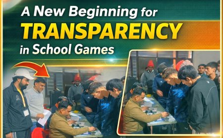 स्कूल गेम्स में पारदर्शिता की नई शुरुआत :  69वीं राष्ट्रीय विद्यालय स्तरीय प्रतियोगिताओं से खिलाड़ियों का  बायोमेट्रिक सत्यापन