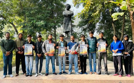 अभाविप द्वारा ‘युवा सृजन 3.0’ के तहत स्वामी विवेकानंद जयंती कार्यक्रमों का पोस्टर विमोचन