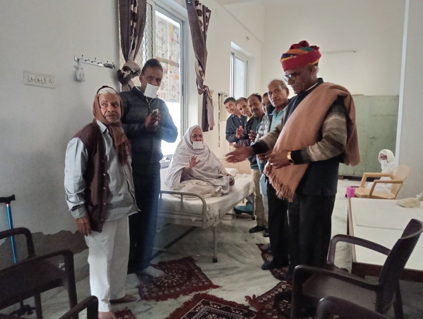 गंगरार जैन समाज ने साध्वी मैना कंवर जी से चातुर्मास हेतु की भावभरी विनती